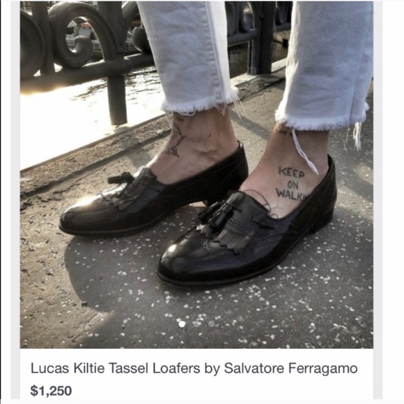 Salvatore Ferragamo Other - Salvatore Ferragamo Lucas Kiltie tassel loafer 9.5
